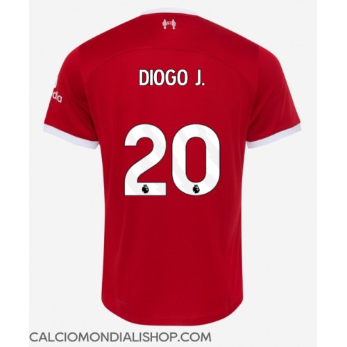 Maglie da calcio Liverpool Diogo Jota #20 Prima Maglia 2023-24 Manica Corta
